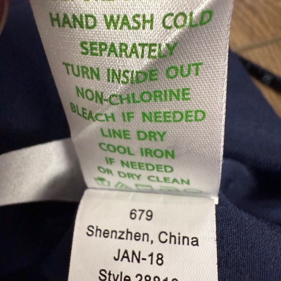 Lilly Pulitzer Women's Demi Strapless Navy Gold Embroidered Dress Size 0 Formal - Picture 10 of 11